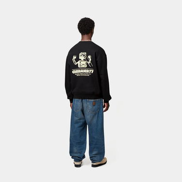 Pulover Carhartt WIP Wiptopia Sweatshirt Črna | I035644_9, 2