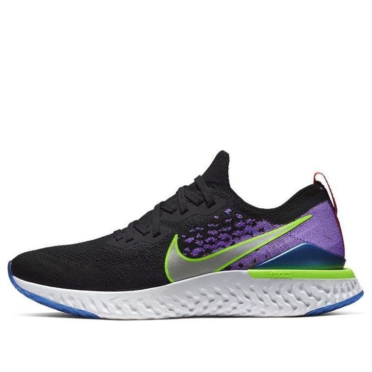 Superge in čevlji Nike Epic React Flyknit 2 Črna | CJ7794-001, 0