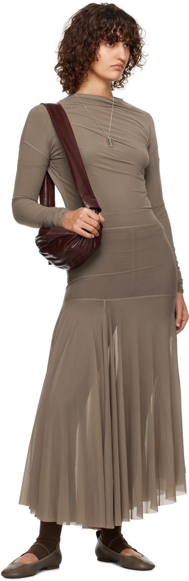 Torbica LEMAIRE Small Soft Croissant Bag Bordo | BG0092 LL0028, 3