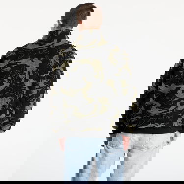 Pulover Urban Classics Oversized Pattern Teddy Troyer Sweatshirt Večbarvna | TB8024-21221, 2