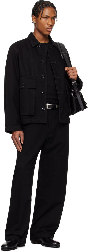 Jakna LEMAIRE Lemaire Boxy Denim Jacket Črna | OW306 LD1031, 4