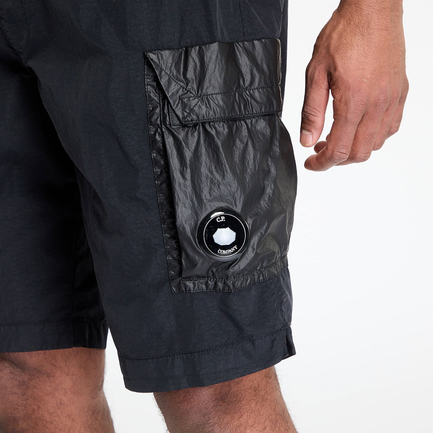 Kratke hlače C.P. Company C.P. Company Lens-Detail Swim Shorts Črna | 18CMBW232A005991M-999, 1