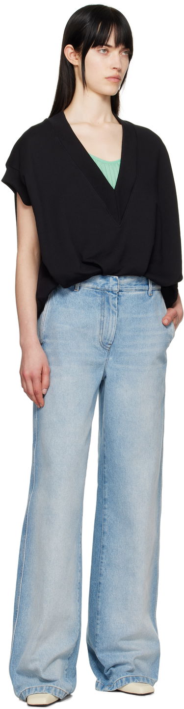 Pleteni pulover Dries Van Noten Dries Van Noten V-Neck Vest Črna | 251-011113-1610, 3