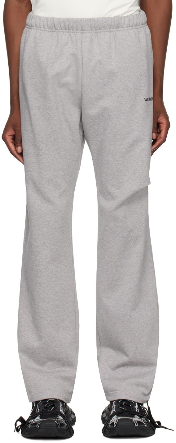 Trenirka We11done Wide Sweatpants Siva | WD-TA3-22-864-U-MG, 0