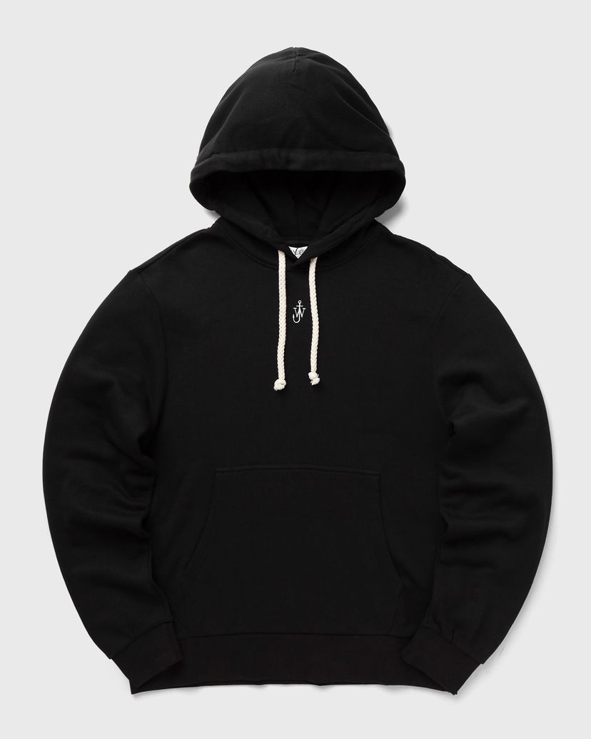Pulover JW Anderson ANCHOR EMBROIDERY HOODIE Črna | JW0111-PG1339-999