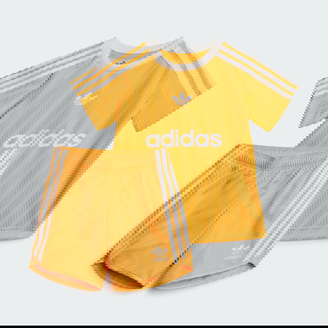 Trenirka adidas Performance Football Tee Set Rumena | JC6589, 0