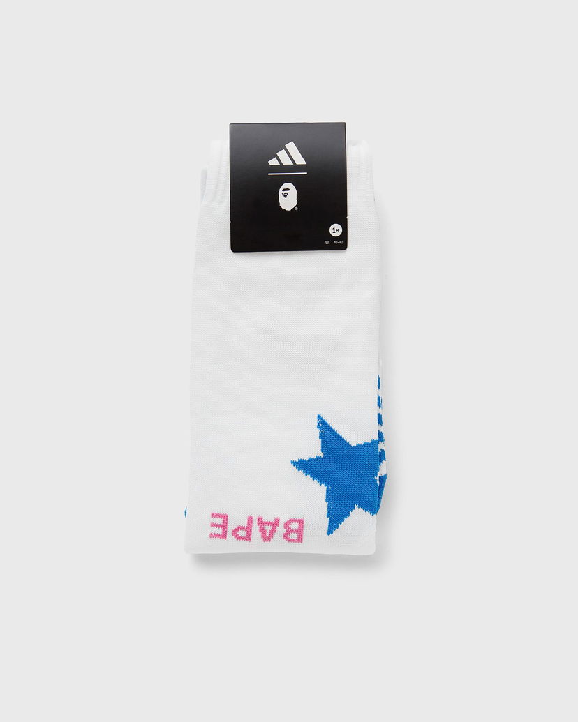 Nogavice adidas Originals BAPE FB Socks Bela | KB2208