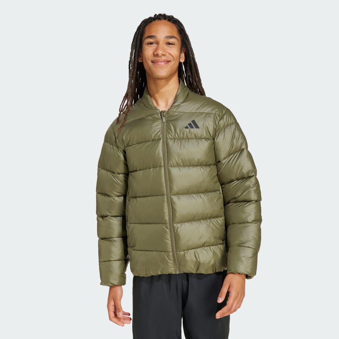 Puhovka adidas Performance Essentials CLIMAWARM Synthetic Down Puffer Jacket Zelena | JM8398, 0