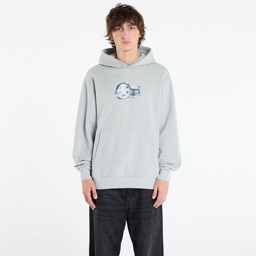 Pulover RIPNDIP RIPNDIP Nerm On Wheels Hoodie Siva | RNDFALL25112
