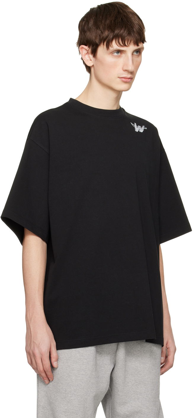Majica We11done Printed T-Shirt Črna | WD-TP6-20-073-U-BK, 1