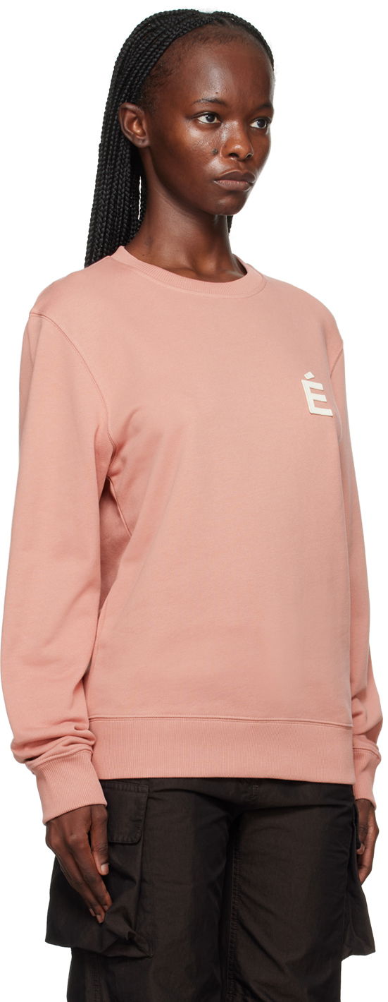 Pulover Études Story Patch Sweatshirt Roza | H23MM203A01351, 1