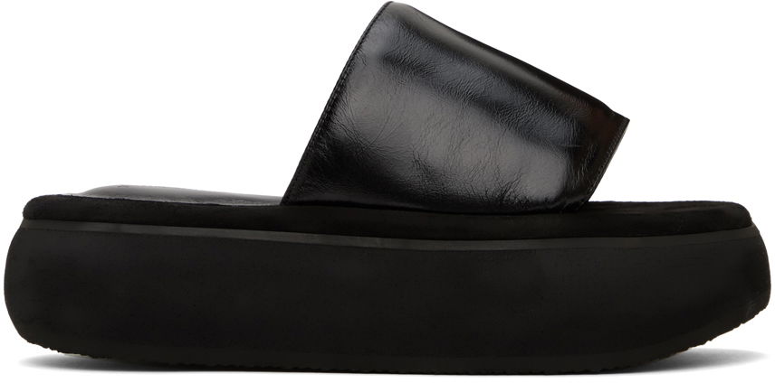 Nega čevljev OSOI OSOI Boat Padded Slides Črna | 21FS030-14-01, 0