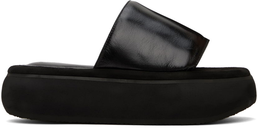 Nega čevljev OSOI OSOI Boat Padded Slides Črna | 21FS030-14-01