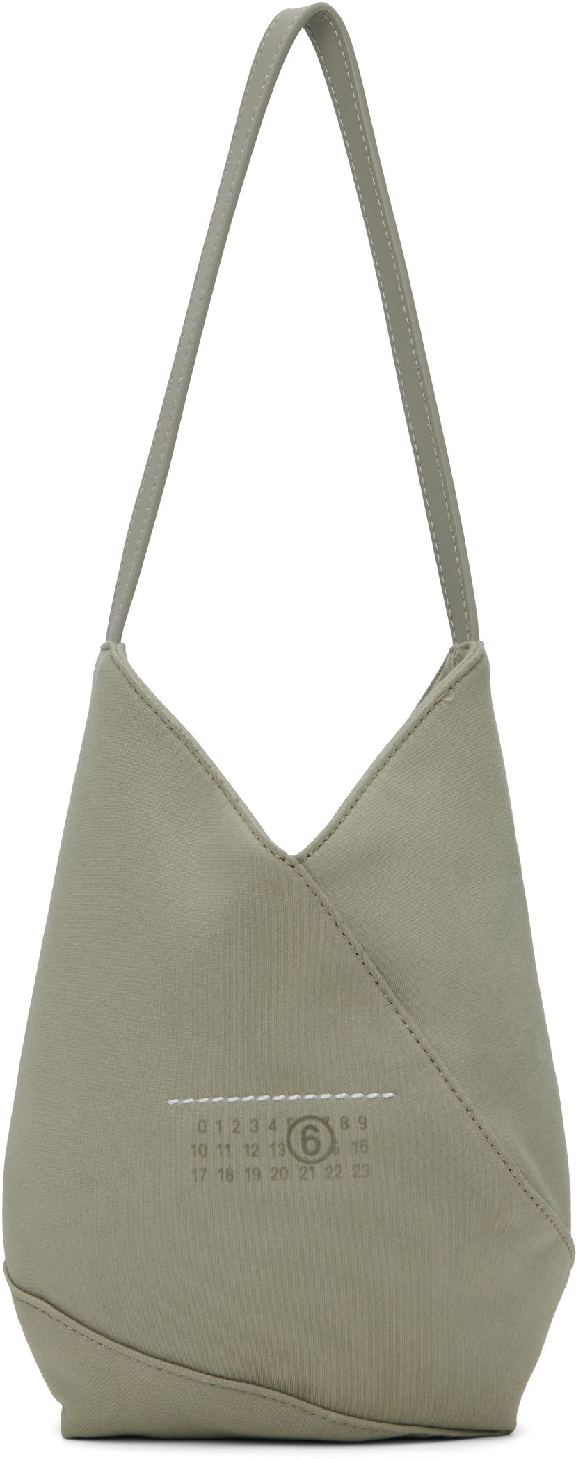 Tote bag Maison Margiela Classic Satin Bag Siva | SB5WD0025 P6995