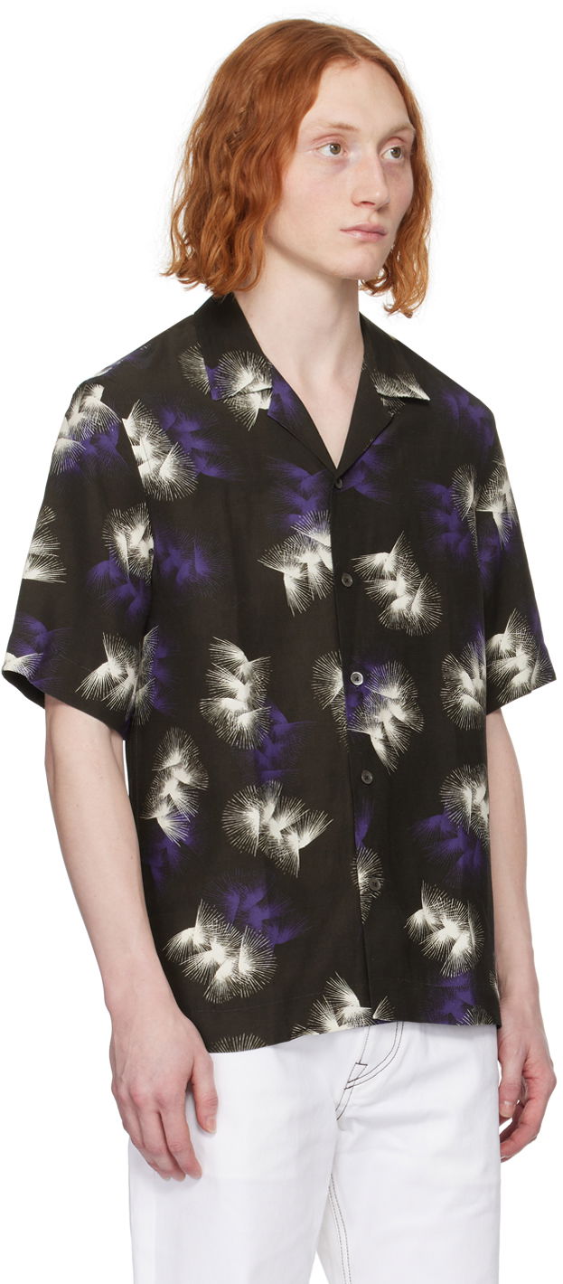 Srajce Paul Smith Paul Smith Abstract Print Shirt Črna | M1R-905U-M02229-79, 1
