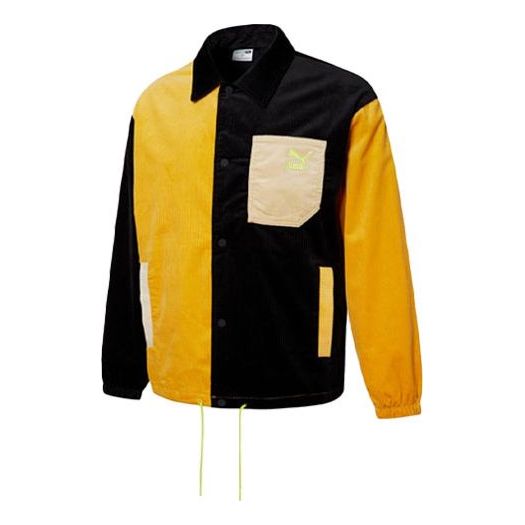 Jakna Puma Cord Coach Jacket Rumena | 534752-01