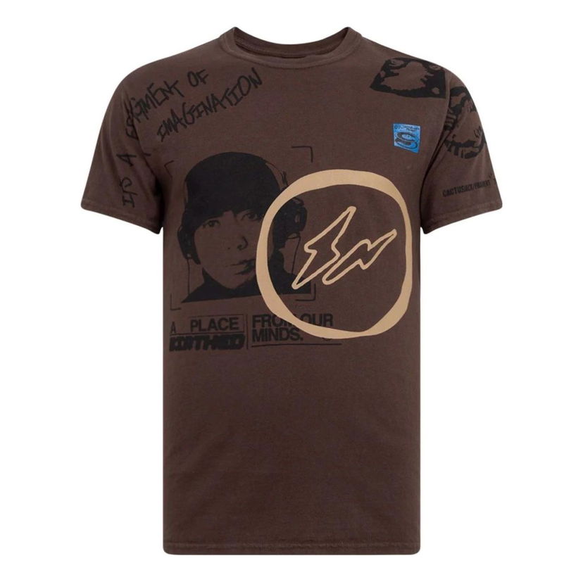Majica Cactus Jack by Travis Scott Travis Scott Cactus Jack x Fragment Design Hiroshi Graphic T-Shirt Rjava | CJFR-SS03