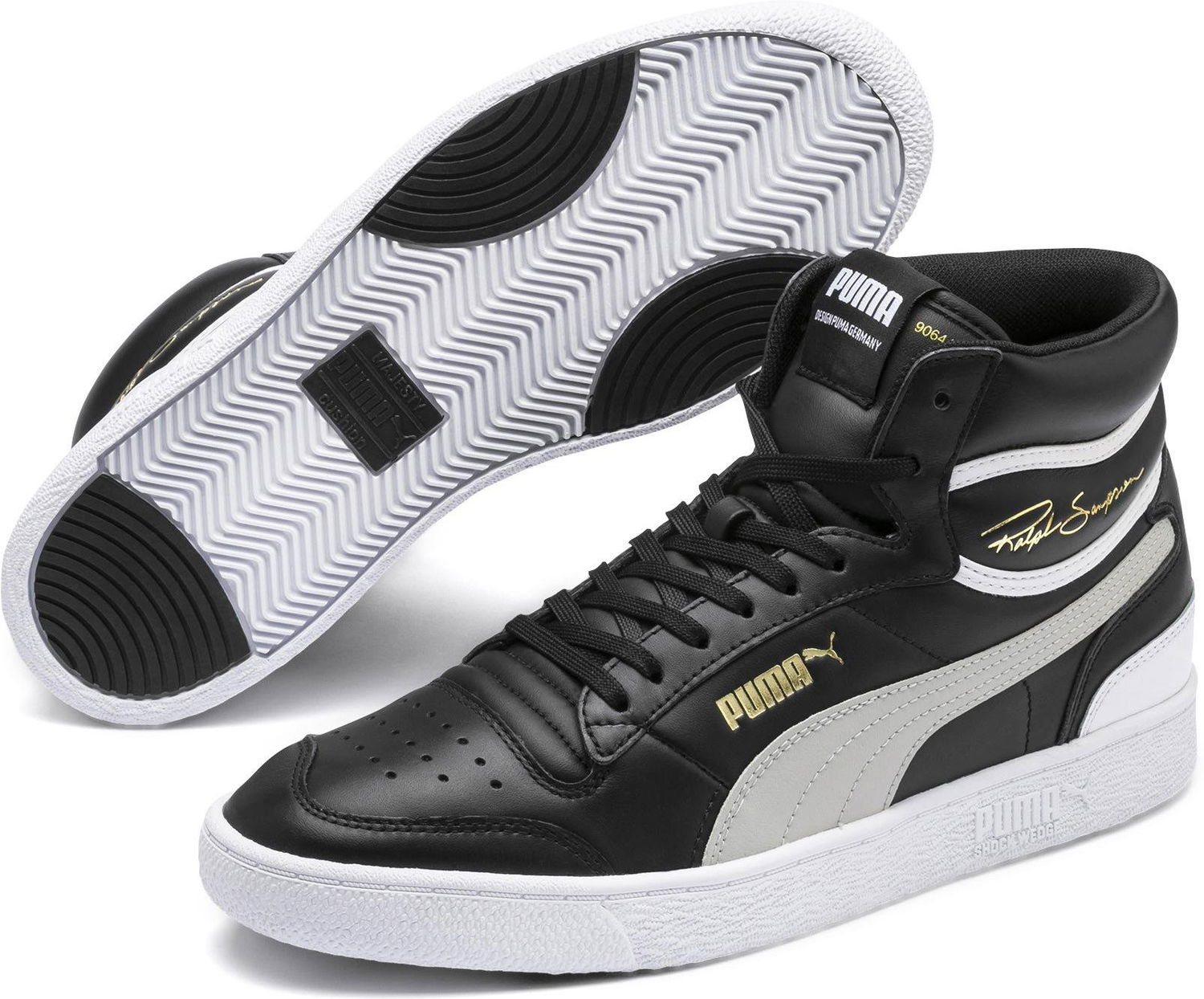 Superge in čevlji Puma Ralph Sampson Mid Črna | 370847-01, 1