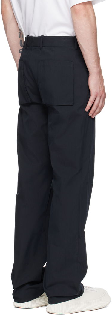 Cargo hlače Helmut Lang Helmut Lang Utility Car Trousers Mornarica | O04HM213, 2