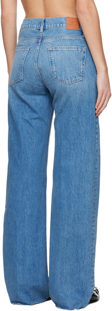 Kavbojke Anine Bing Anine Bing Hugh Wide-Leg Jeans Modra | A-06-7135-447, 2