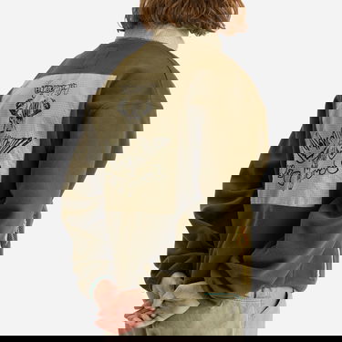 Pleteni pulover Brain Dead Brain Dead Equipment Fleece Pullover Jacket Zelena | BDP25T34O043-OLV, 3