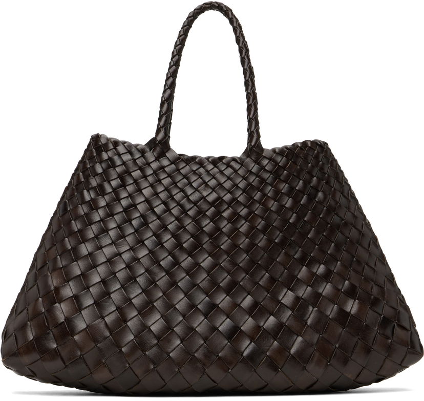 Tote bag Dragon Diffusion Dragon Diffusion Santa Croce Small Tote Bag Rjava | 8893