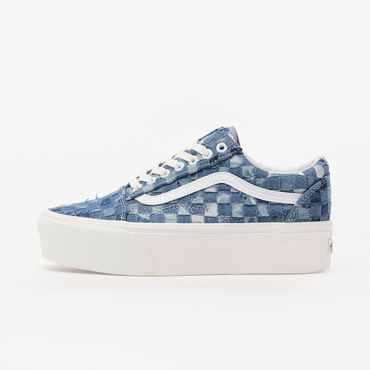 Superge in čevlji Vans Old Skool Stackform W Modra | VN0A7Q5MB6A1, 0