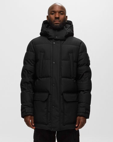Parka Moose Knuckles Nylon Blend Down Coat Črna | M32MJ152-292, 3