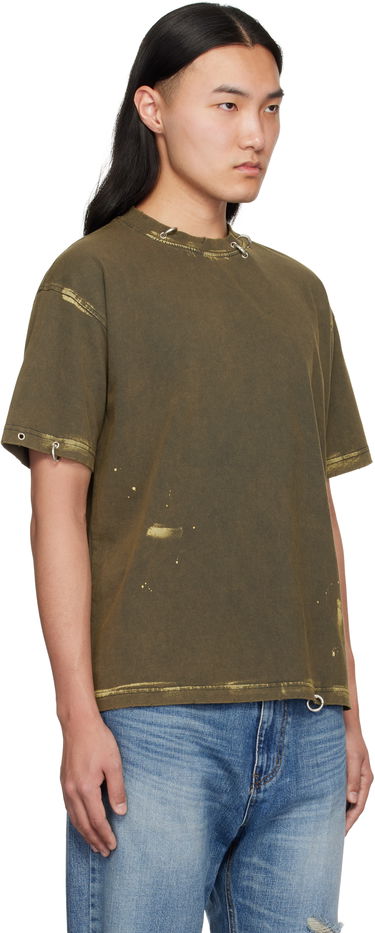 Majica We11done We11done Pierced T-Shirt Zelena | WD-TT0-25-770-U-CH, 1