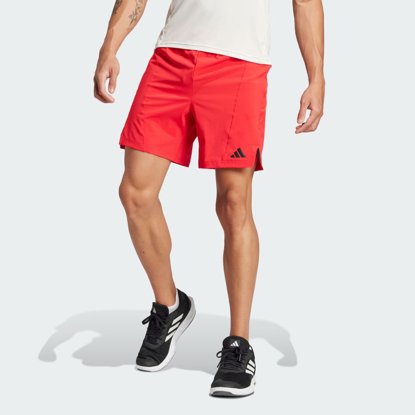 Kratke hlače adidas Performance Designed for Training Workout Shorts Rdeča | JP4940
