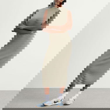 Obleke Nike Wool Classics Knit Dress Zelena | HM9449-320, 4