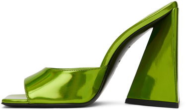 Modni dodatki The Attico Attico Devon Mules Zelena | 236WS000 E086, 2