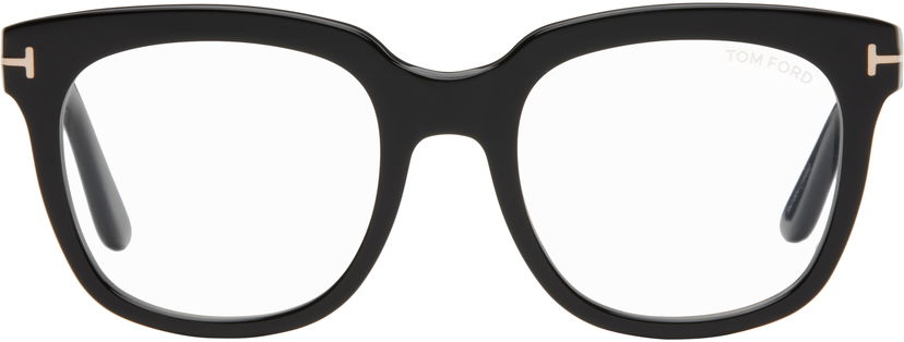 Sončna očala Tom Ford Tom Ford Full Rim Square Blue Block Glasses Črna | FT5537-B_52001