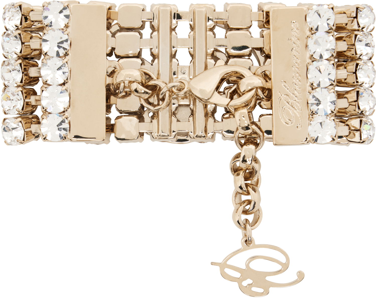 Zapestnica Blumarine Blumarine Rhinestone Chain Bracelet Kovinski | P522W324A, 1