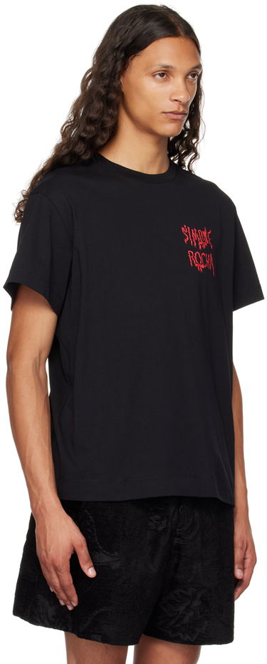 Majica Simone Rocha Simone Rocha Ribbon Logo T-Shirt Bela | 5195P19P20-M 0569, 4