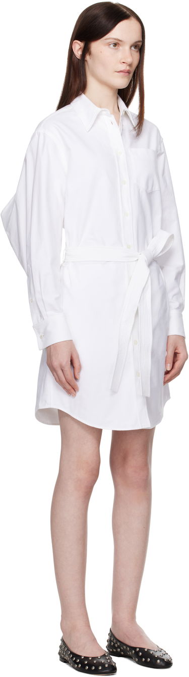 Srajce KENZO Kimono Sleeve Shirt Dress Bela | FF52RO4059LO, 1