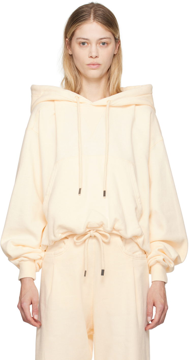 Pulover R13 R13 Balloon Popover Hoodie Bež | R13WK215 001AL