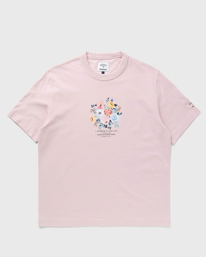 Majica Barbour Noah Floral Graphic Tee Roza | MTS1447PI12