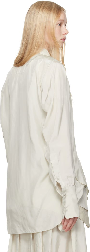 Srajce Maison Margiela Maison Margiela Dropped Hem Shirt Bela | S51DT0020 S76632, 2