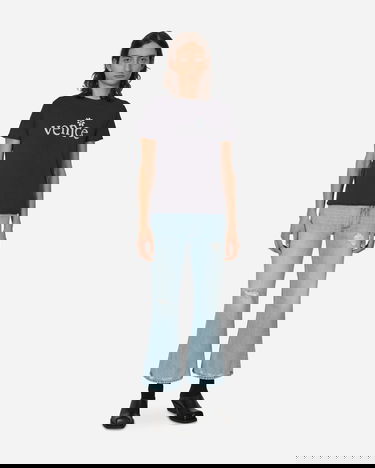 Kavbojke ERL Distressed Flare Denim Pants Modra | ERL05P003 1, 4