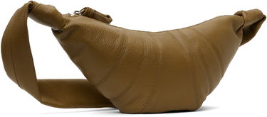 Torbice za okoli pasu LEMAIRE Small Croissant Shoulder Bag Zelena | BG0003 LL0018, 4