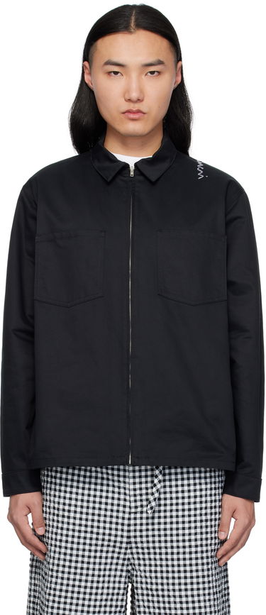 Srajce Marni Marni Organic Cotton Zip-Up Shirt Črna | CUMU0297S0 UTC311, 0