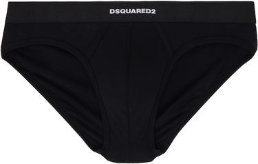 Spodnjice DSQUARED2 Dsquared2 Two-Pack Stretch Cotton Briefs Bela | DCX200070, 3