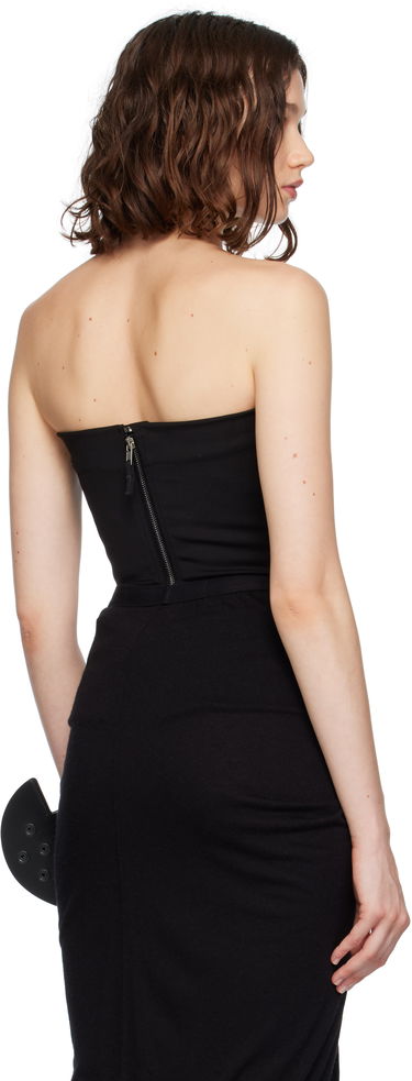Majica brez rokavov Rick Owens Rick Owens Concordians Wool Bustier Top Črna | RP02E4127 WST, 2