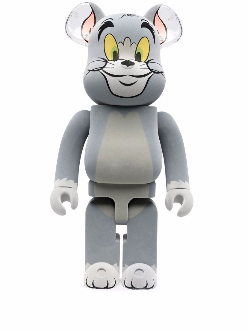 Collectibles Medicom Toy Tom flocked Be@rbrick toy - Grey Siva | 1000TOM17855334