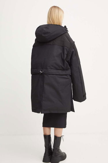 Parka HELIOT EMIL Layered Hooded Puffer Parka Črna | HE.02.098.BLK01, 2