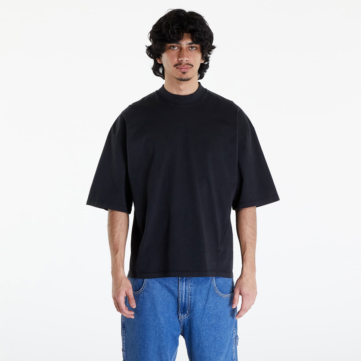 Majica Reebok Oversized Tee UNISEX Washed Black Črna | RMAA001C99JER0021000, 0