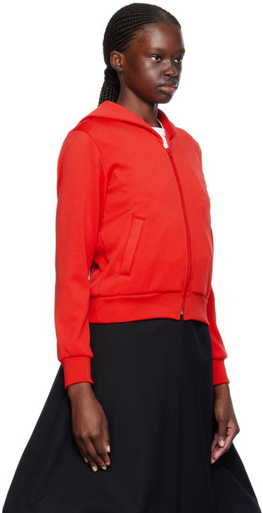 Pulover Comme des Garçons Comme des Garçons Girl Zip-Up Hoodie Rdeča | NM-T005-051, 1