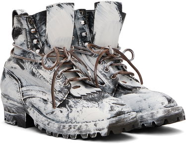Superge in čevlji Maison Margiela Maison Margiela Sierra Bianchetto Boots Črna | S57WU0285 P8192, 3