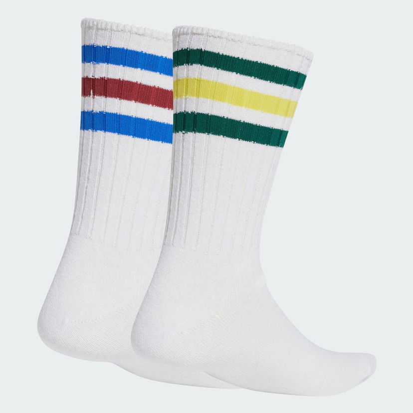Nogavice adidas Performance Crew Socks (2 Pairs) Bela | JC8622